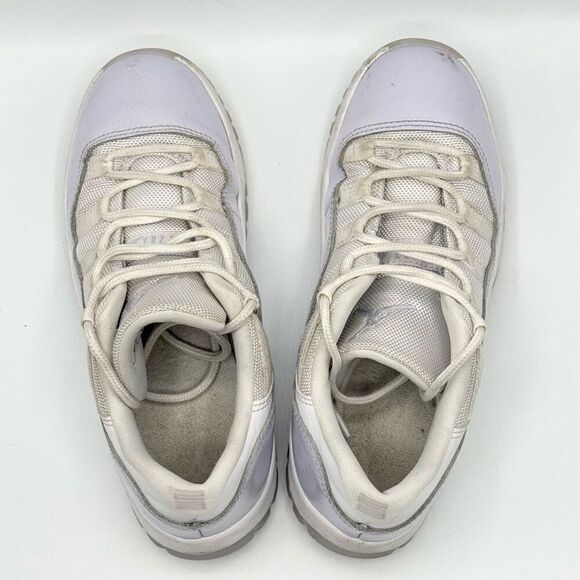 Nike Air Jordan 11 Retro Low PS Pure Violet White 580522-101 Size 3Y - Picture 4 of 10